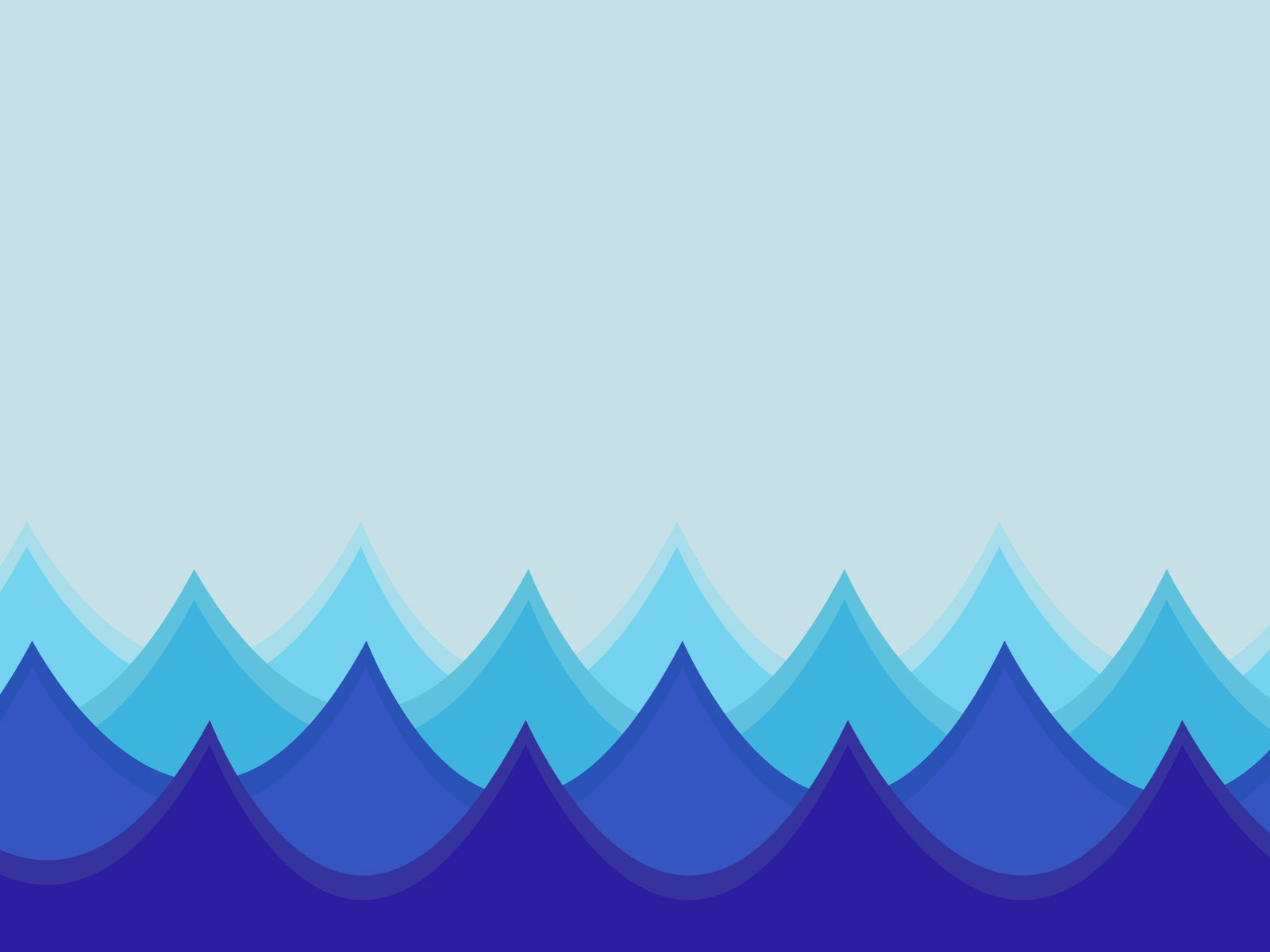 ocean wave border template