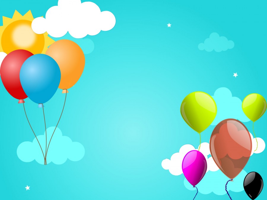 Free Air Balloons Powerpoint Template Free Powerpoint 5797