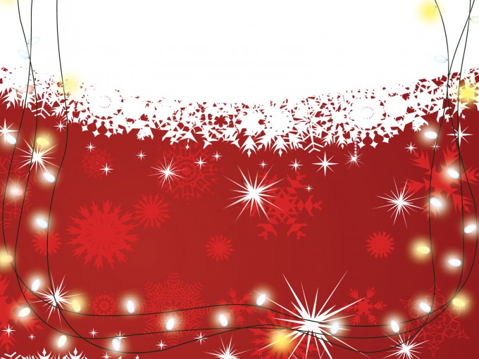 Christmas for New year Powerpoint Templates - Christmas, Holidays, Red - Free PPT Backgrounds