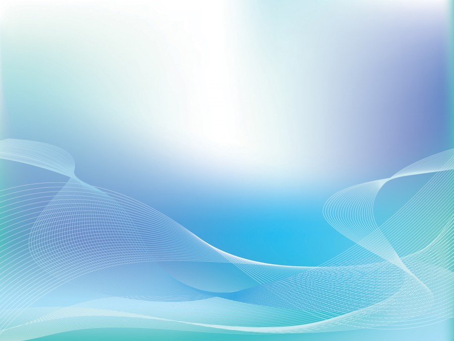 Silver Blue Lights Wave Powerpoint Templates - Abstract, Aqua / Cyan ...