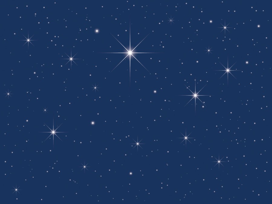 Starry Sky Powerpoint Background