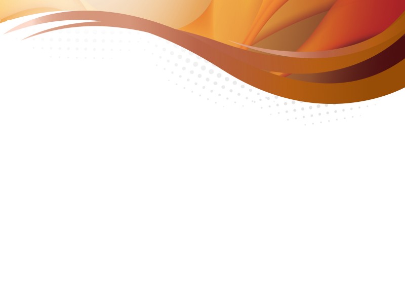 Orange Waves Powerpoint Templates - Abstract, Orange - Free PPT