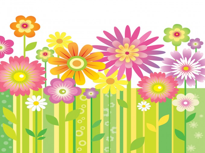 Abstract Garden Powerpoint Templates - Abstract, Flowers, Green, Nature ...