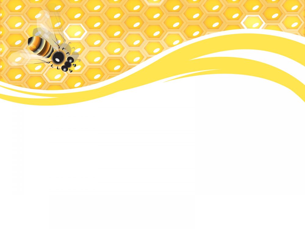 Honey Comb and Bee Powerpoint Templates - Animals & Wildlife - Free PPT ...