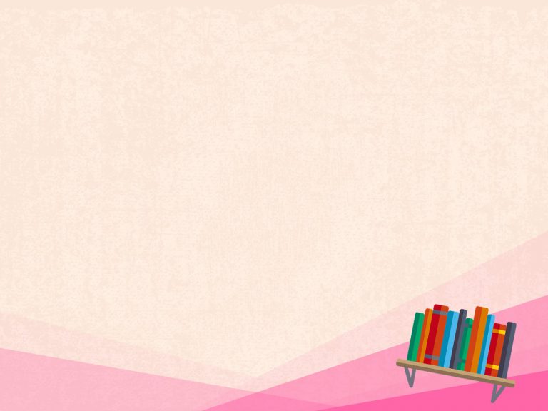 Colorful Bookshelf Powerpoint Templates - Education, Fuchsia / Magenta ...