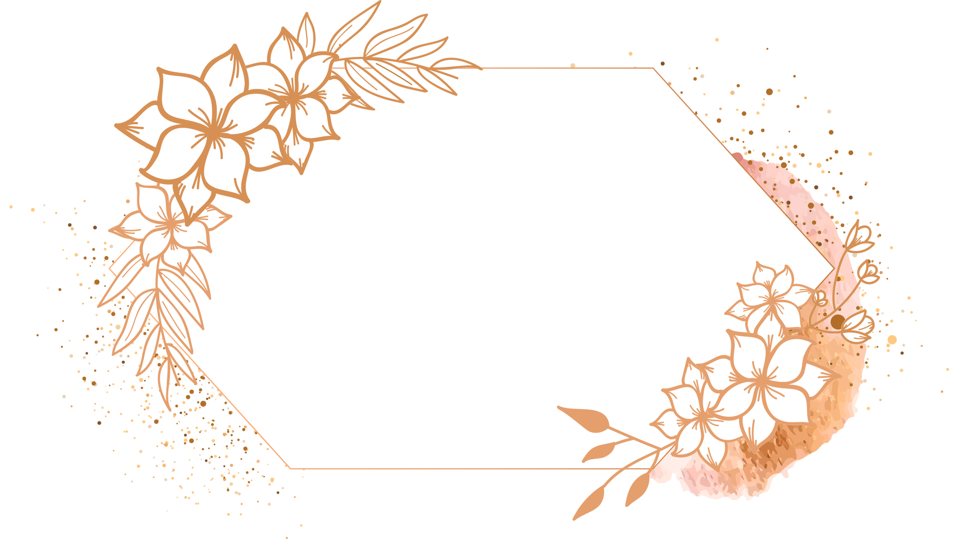 Fall Flower Powerpoint Templates - Flowers, Google Slides, White - Free PPT Backgrounds and