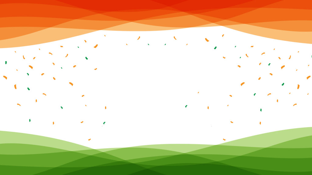 India Independence Powerpoint Templates Flags, Google Slides, Green