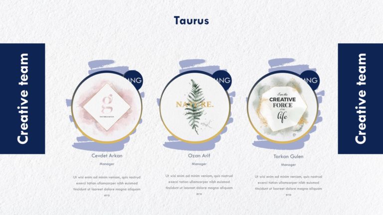 Astrology Powerpoint Templates - Arts, Objects Backgrounds