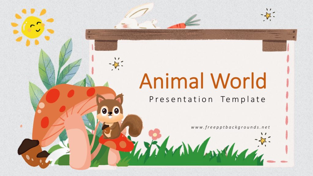 animal-world-powerpoint-templates-animals-wildlife-border-frames