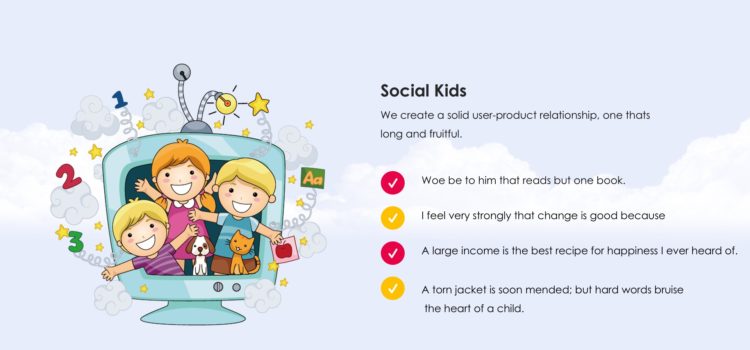 Childrens Day Slide Template