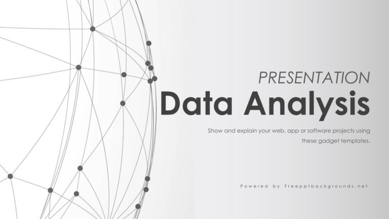 sample powerpoint presentation for data analysis