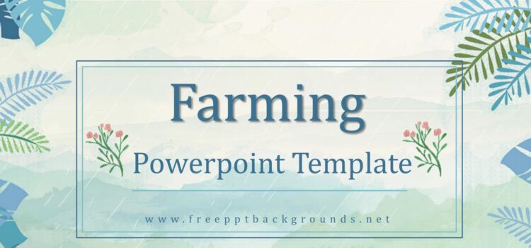 Farming PPT Template