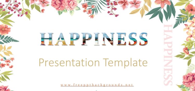 Happiness PPT Template