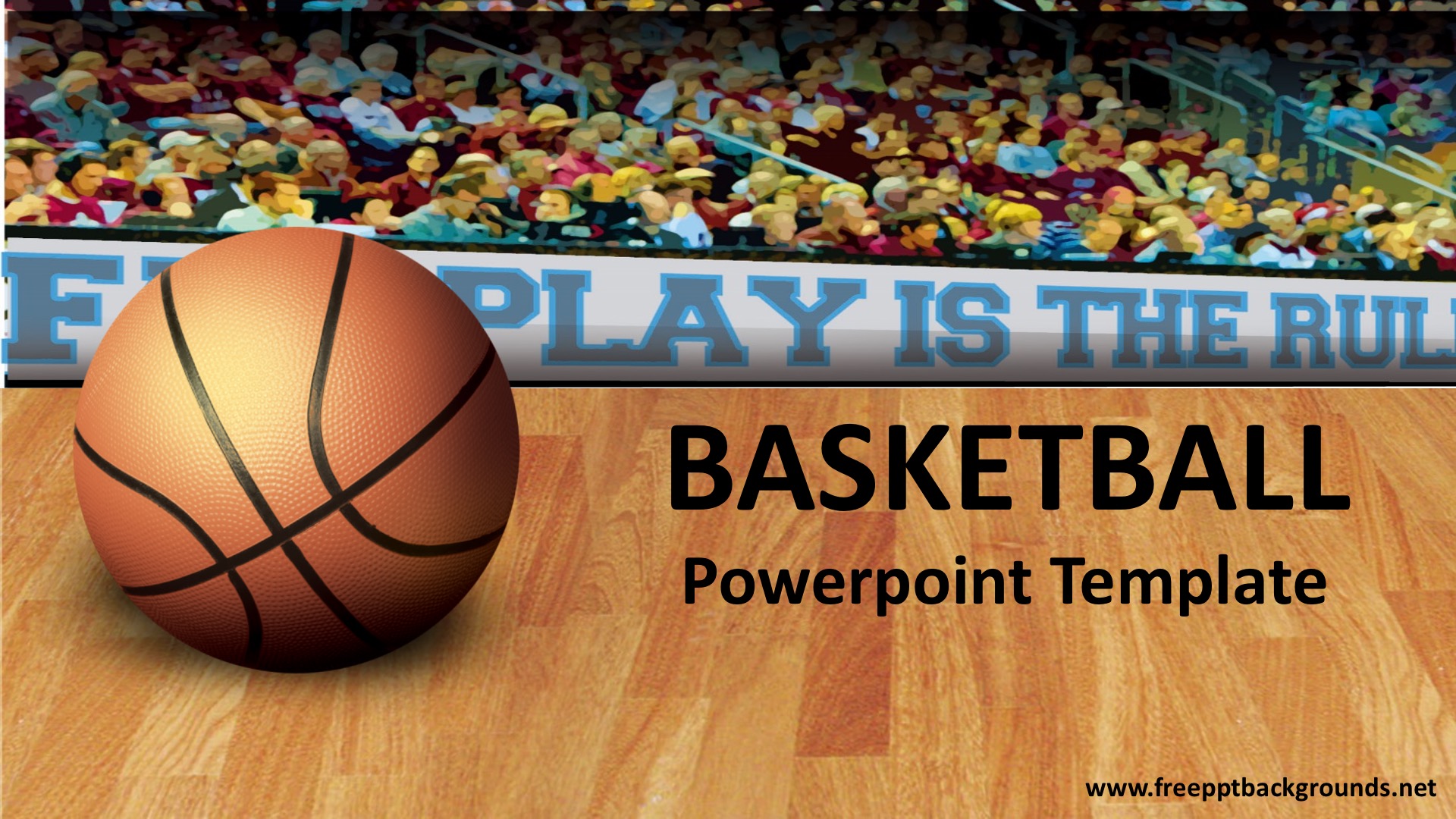 Basketball Powerpoint Templates Sports Free PPT Backgrounds and