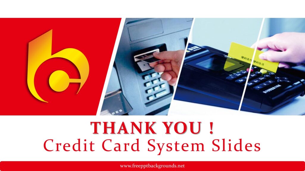 Credit Card System Powerpoint Templates - Business & Finance, Red ...