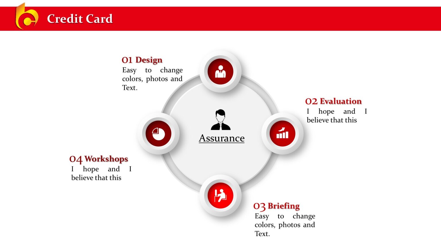 Credit Card System Powerpoint Templates - Business & Finance, Red ...