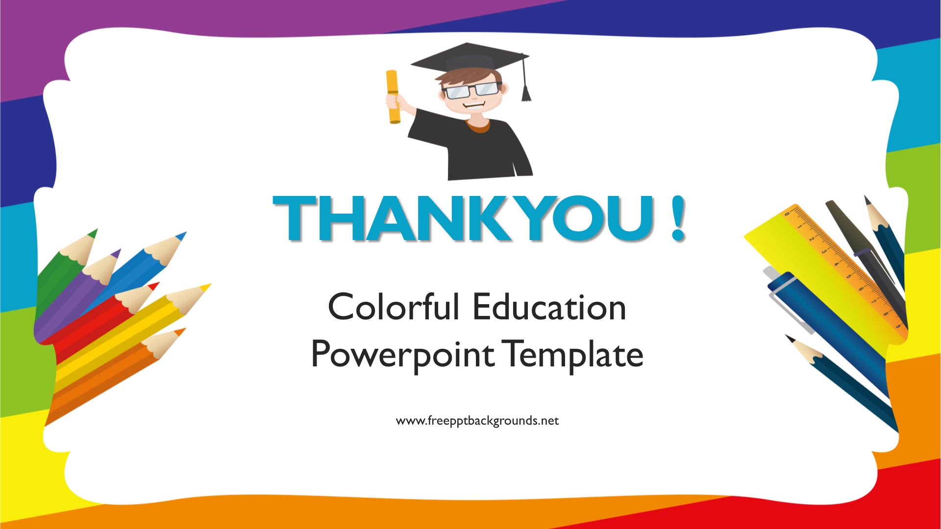 Colorful Education Powerpoint Templates Education Free PPT