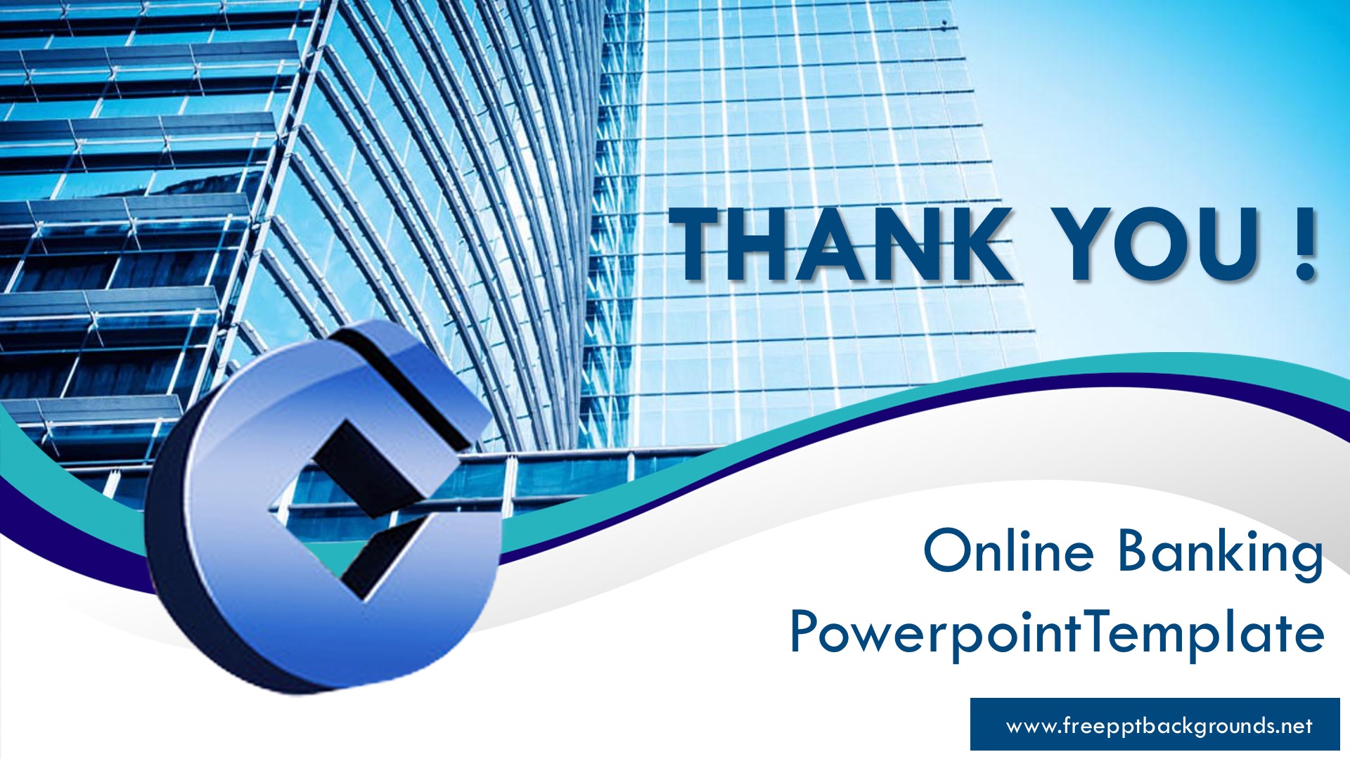 Online Banking Powerpoint Templates 3D Graphics Technologies Free