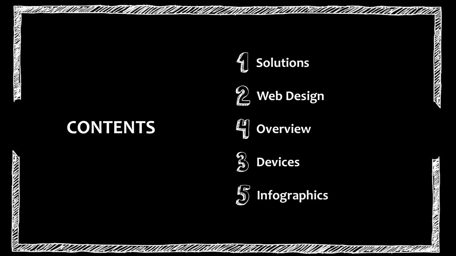 Sketch Frame Powerpoint Templates - Arts, Border & Frames Backgrounds