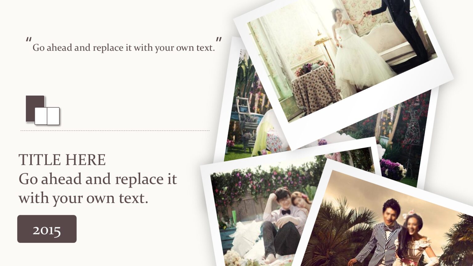 Our Wedding Powerpoint Templates - Beauty & Fashion, Love Backgrounds