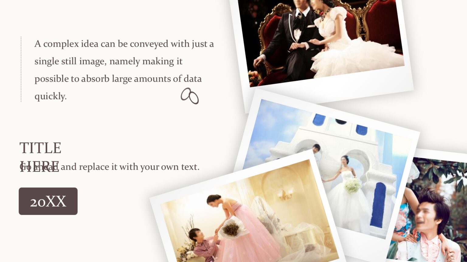 Our Wedding Powerpoint Templates - Beauty & Fashion, Love Backgrounds