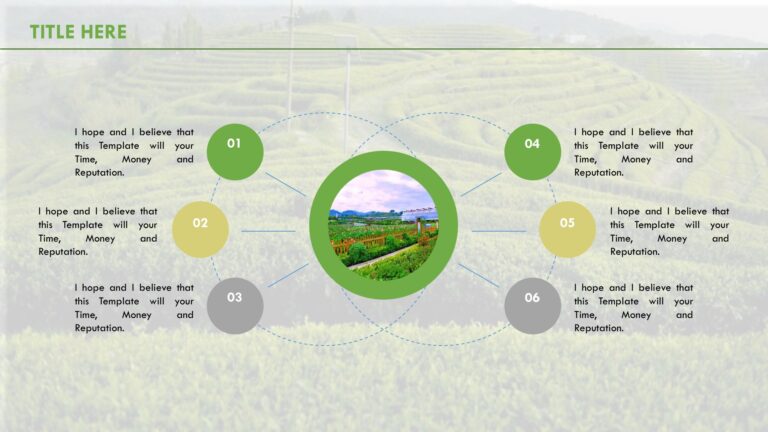 Organic Farming Powerpoint Templates - Food & Drink, Green, Nature ...