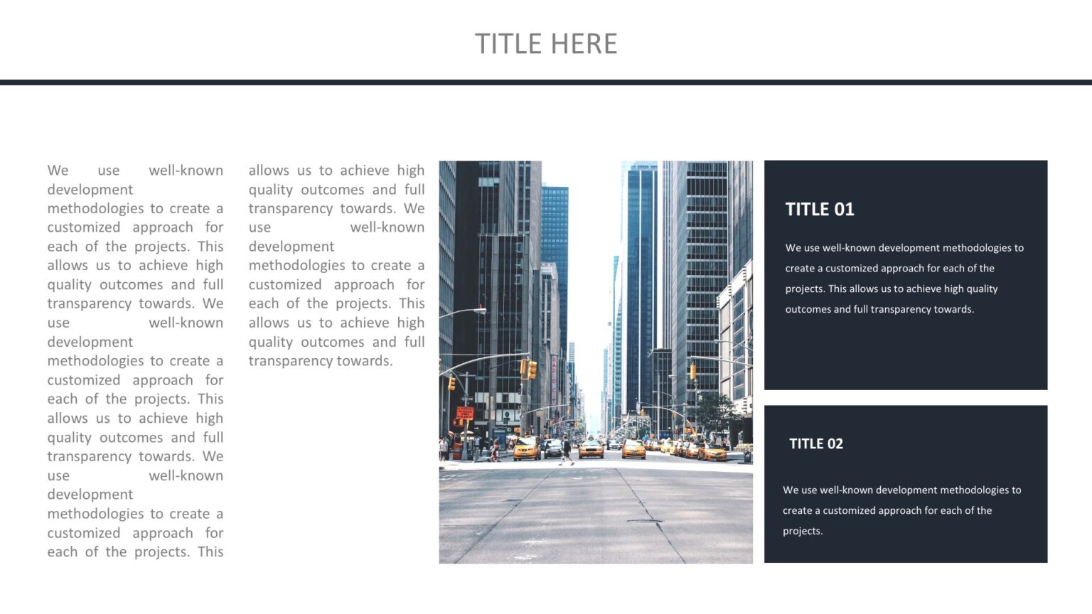 Holding Corporation Powerpoint Templates - 3D Graphics, Buildings ...