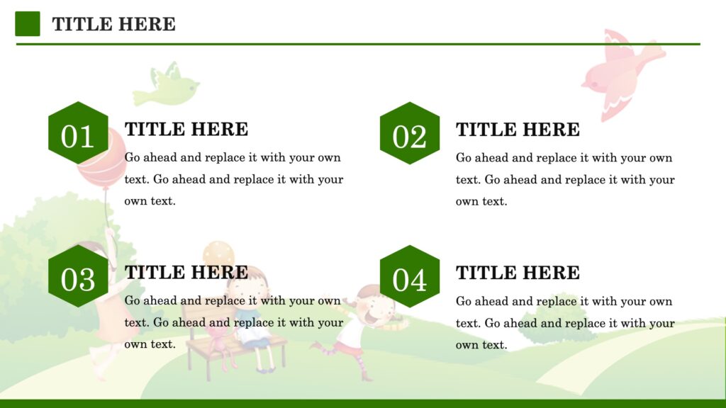 Summer Fun Powerpoint Templates - Google Slides, Green, Nature, Summer ...