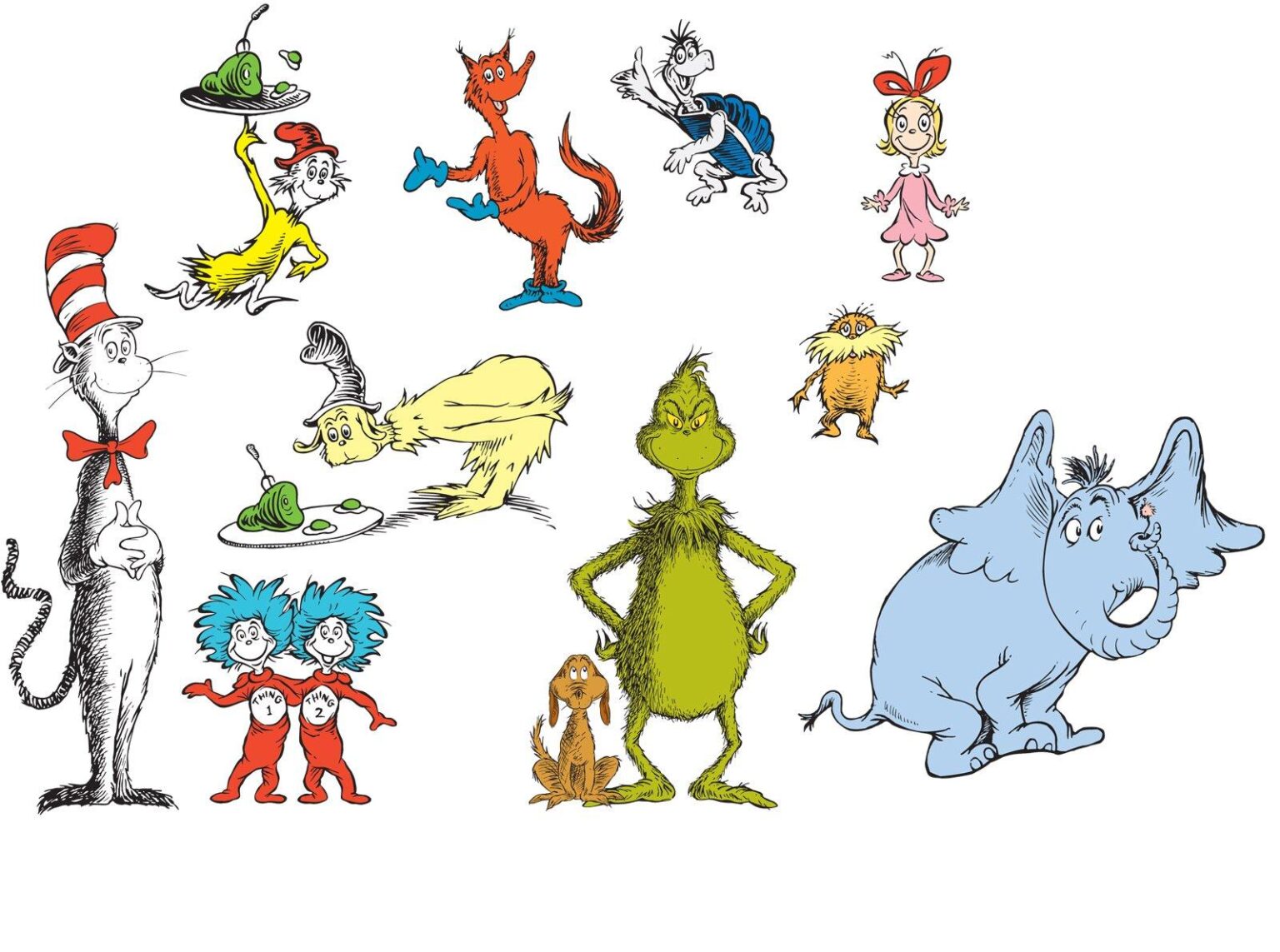 Dr Seuss Powerpoint Templates - Arts - Free PPT Backgrounds